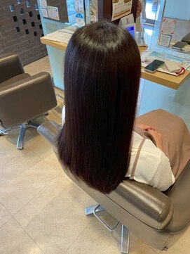 エヌアンドエーコンティ(N&A CONTi) 憧れの美髪◎毛先まで潤うストレートロング/髪質改善/艶髪