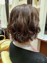 美容室ヒラトヤ 都南店&nbsp;立体感丸み＊ミセスヘア＊ニュアンスパーマ＊40代50代