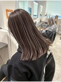 ハイライトバレイヤージュダブルカラーケアブリーチ20代30代40代