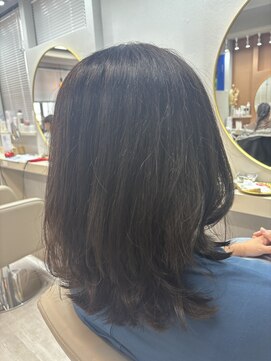 アオ 花咲町(a-o) 透明感カラー♪