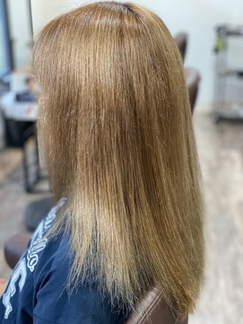 ヘア ナヴォーナ 大浦店(hair NAVONA) ミルクティーベージュ