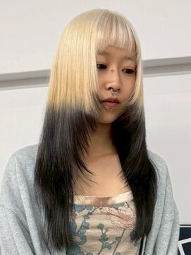 ウィコ 新宿(WICO) ルーツカラー[新宿駅/黒髪カタログ/小顔に見せるヘアー]