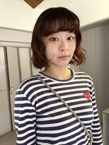 ローレンジウ(LOREN JU)&nbsp;ハッシュカット/小顔/ココアベージュ/オリーブグレー/名駅名古屋