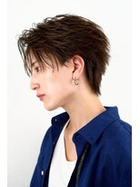 オーシャントーキョーオーバー 渋谷(OCEAN TOKYO OVER) 韓国マッシュセンターパートツーブロックフェザーパーマシャドウ