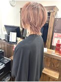 ピンクベージュ×ウルフミディ【横須賀中央 Really】