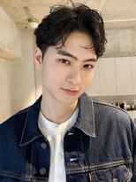 フォト 新宿(foto)&nbsp;毛流れニュアンスパーマ/リバースセンターパート