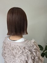 ヘアーリビングリコ 新潟笹口店(hair living Liko) 切りっぱなしボブ