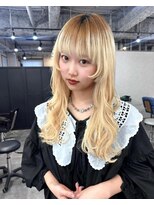 リゲル(rigel)&nbsp;ウルフ/レイヤーカット/ミルクティーベージュ/天使の羽バング