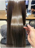 グレージュカラー×UPTO GLOSSトリートメント