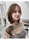 くびレイヤーエモージュ愛されショートボブ艶髪マッシュハンサム