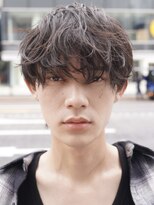 ニコ トウキョウ ヨコハマ(nico)&nbsp;シャドウパーマメンズメッシュメンズパーマ波巻きパーマ韓国ヘア