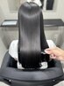 カット＋髪質改善ストレート＋4stepトリートメント