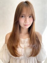 トゥルーズ 梅田店(TLUUS) 【TLUUSデザインカラーグレージュハッシュカット】