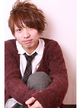 ヘアリゾート アジアグランデ(Hair Resort Asia grande) ツーブロック×アシンメトリーショート