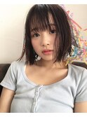 【田中　智大】　切りっぱなしボブ×ナチュラル