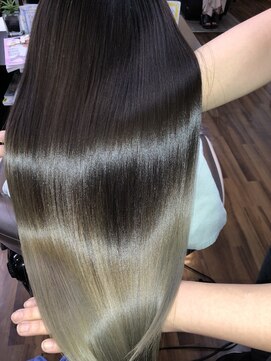 プラウド 極ツヤカラー☆グレージュスタイル