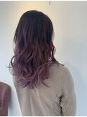 ピンクグラデーション◎30代40代50代