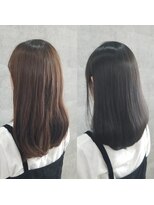 ミラリー 横浜(Mirareee)&nbsp;before&after☆グレージュ