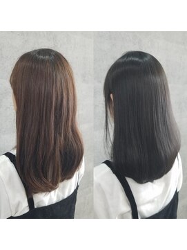 ミラリー 横浜(Mirareee) before&after☆グレージュ