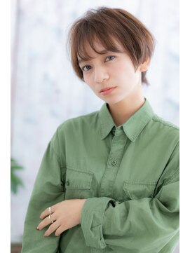 ヘアアンドビューティー ミック(Hair & Beauty miq) ニュアンス感ある動きでカジュアルに☆ひし形ショートボブ