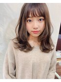 ひし形くびれレイヤー毛先パーマ【アフロート吉祥寺】