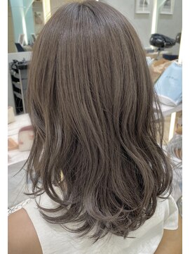 ロンドプランタン 恵比寿(Lond Printemps) 【Lond printemps】透明感グレージュ/ミディアムレイヤー