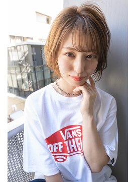 クラン(clan) ネオウルフ＃ココアブラウン大人かわいいショートパーマ