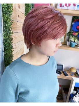トーク 伊丹本店(TAL'KE) TAL'KE/ショート×ベイビーピンク_618
