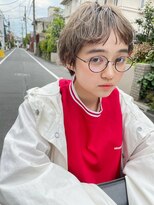 ソイ 下北沢(soi)&nbsp;【gray beige】グレージュ_マッシュショート_ケアブリーチ