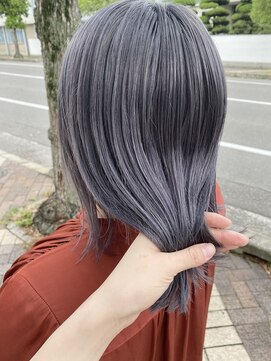 ボアップ 新居浜店(boappu) #グレー #シルバー #カラー #ケアブリーチ #髪質改善 #新居浜