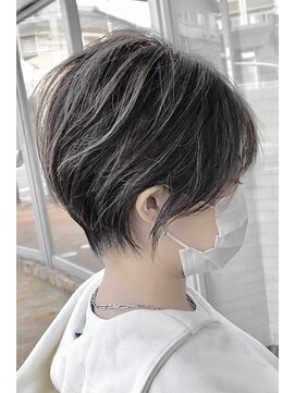 サウンドブイ(sound V) 耳かけすっきりショート&コントラストハイライト