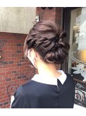 ヘアセット/ヘアアレンジ/結婚式/お呼ばれ/お出かけに
