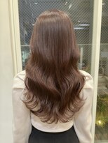 バイオレット 栄店(Violet)&nbsp;【ブリーチ無し】ピンクブラウン/暖色カラー/ピンクカラー