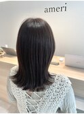 【ameri 仲丸】ミディアム×外はね