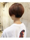 丸みショートヘア  [ショート/パーマ/神戸/三宮/元町/縮毛矯正]