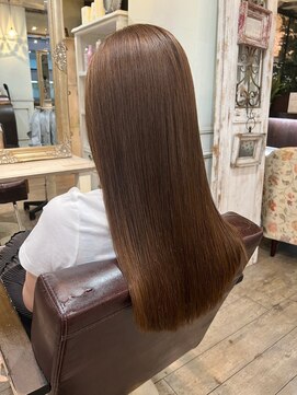 ラファンジュ ヘアー(Rohange hair) 【Rohange】艶髪ストレート/まろやかブラウン