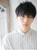 オーガニックカラーで優しい印象の重軽マッシュヘアn札幌月寒