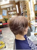 ゆるふわショートボブ
