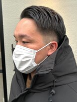 メンズココ 清澄白河店(MENS COCO)&nbsp;ビジネスショートスキンフェードツーブロック刈り上げスーツ