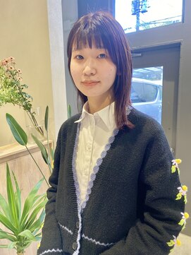 フェンヘアーアイス 中目黒(Fen.hair ici) 大人美人小顔ヘルシースタイルふんわりカールショコラアッシュ
