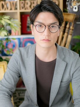 カバーヘア ブリス 上尾西口店(COVER HAIR bliss) ビジネスでも◎イケメンサイドグラデーションm3上尾20代30代40代