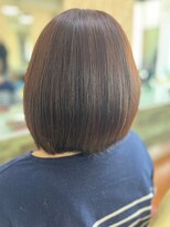 アークスヘアー&nbsp;30代40代大人可愛い髪質改善カラーラベンダーベージュ透明感