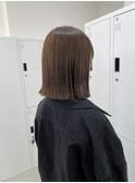 @eri_sand_切りっぱなしボブ/美髪/ピンクブラウン[大阪梅田]