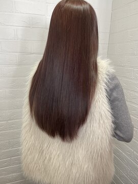 ヘアースペースブルーム プリュス 石橋店(HAIR SPACE BLOOM plus) 石橋阪大前/髪質改善/酸性ストレート/ラベンダーベージュ