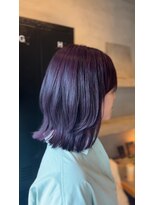 ココモ(KOKOMO) 【 NINA 】パープルカラー/ボブくびれレイヤー