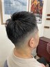 【メンズ】メンズカット＋シェービング＋クイックスパ 5000円→4500円