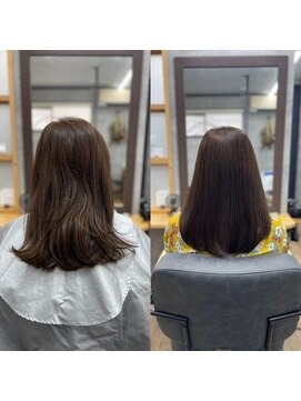 ナチュラル 泉中央店(Natural) 泉区　泉中央　縮毛矯正　髪質改善　トリートメント　艶髪カラー