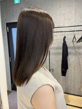 クリアーオブヘアー 覚王山店(CLEAR of hair) シンプルストレート◇透明感カラー◇