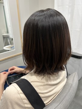 ココヘアー(hair) 結べる長さの外ハネボブ