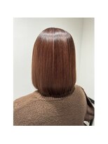 ランソ 成田店(RUNSO)&nbsp;秋冬スタイル♪暖色カラー×ボブヘア×小顔に見せる